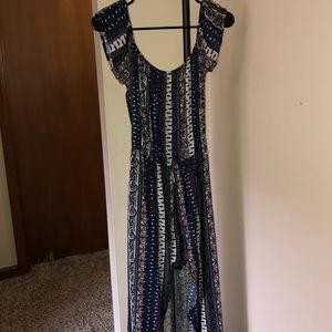 Ambiance off the shoulder romper/dress